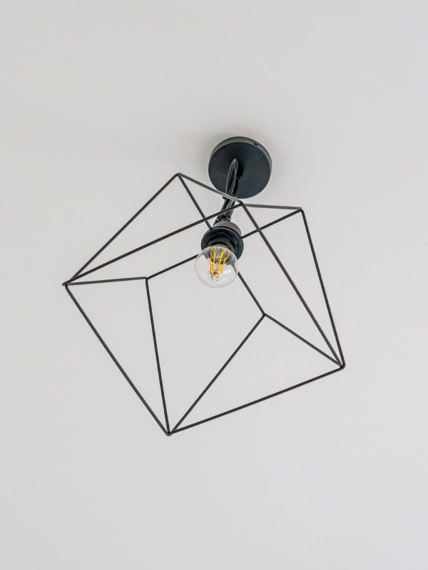 Framed ceiling lamp